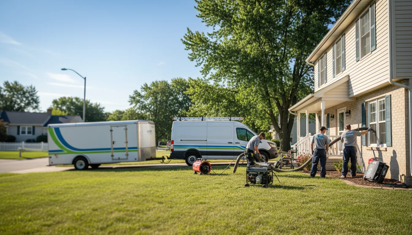 Flooded Basement Restoration And Cleanup With Repair in Dodge, WI near me